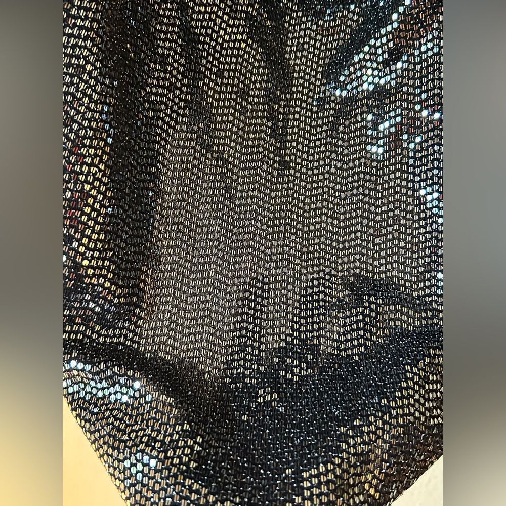 NWT Torrid Deep Black Sequin Cowl Cami - Size 2 - Picture 12 of 12